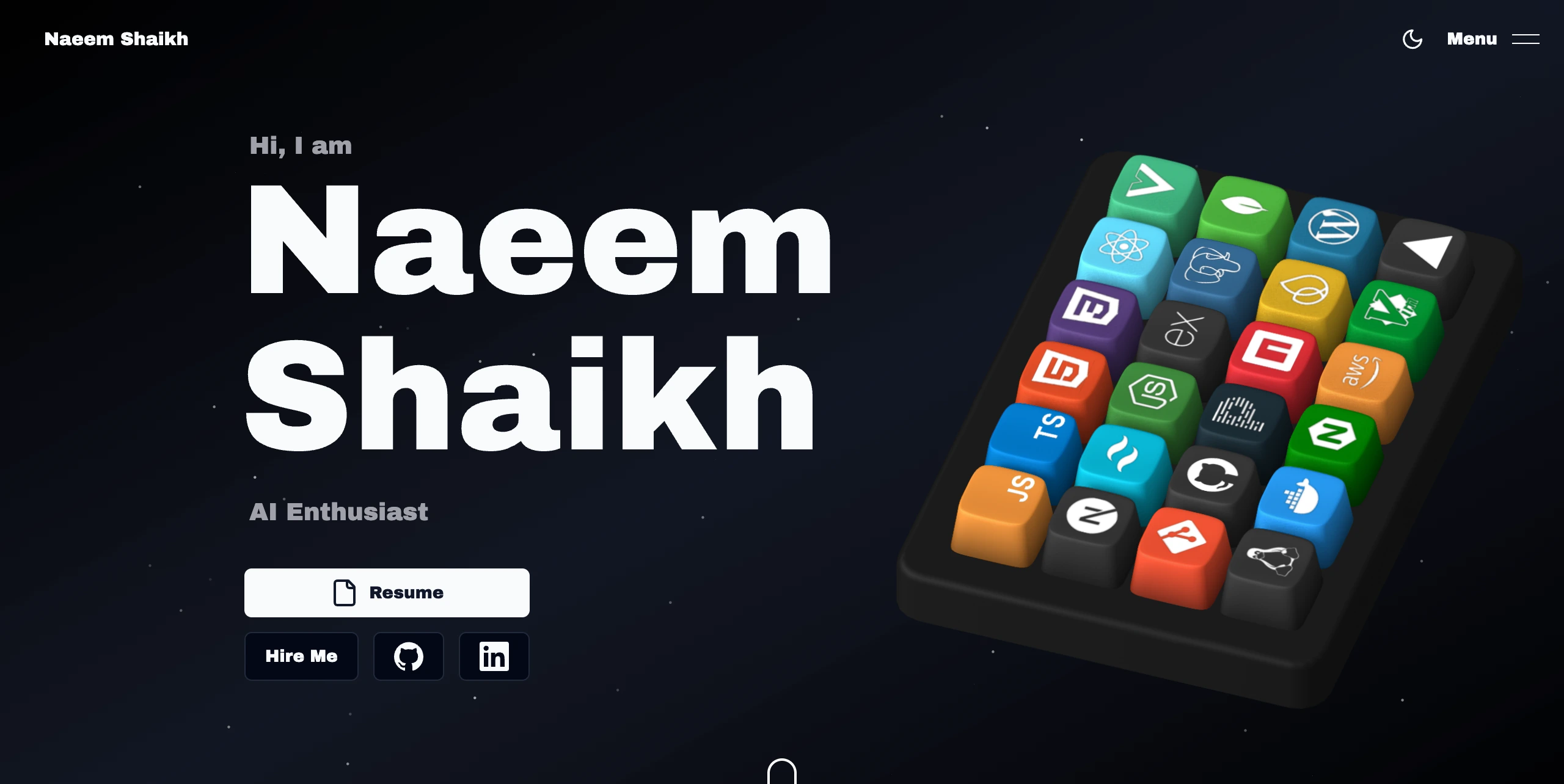 Personal Portfolio - Animation Website project by Zylo Solutions